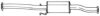 MAZDA F81240300A Middle Silencer